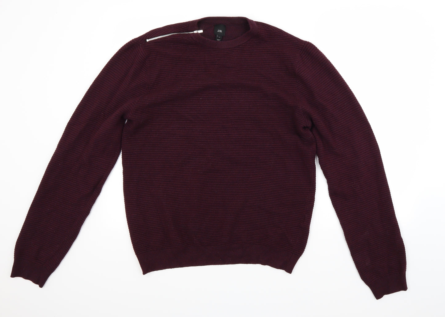 River Island Womens Red   Pullover Jumper Size L