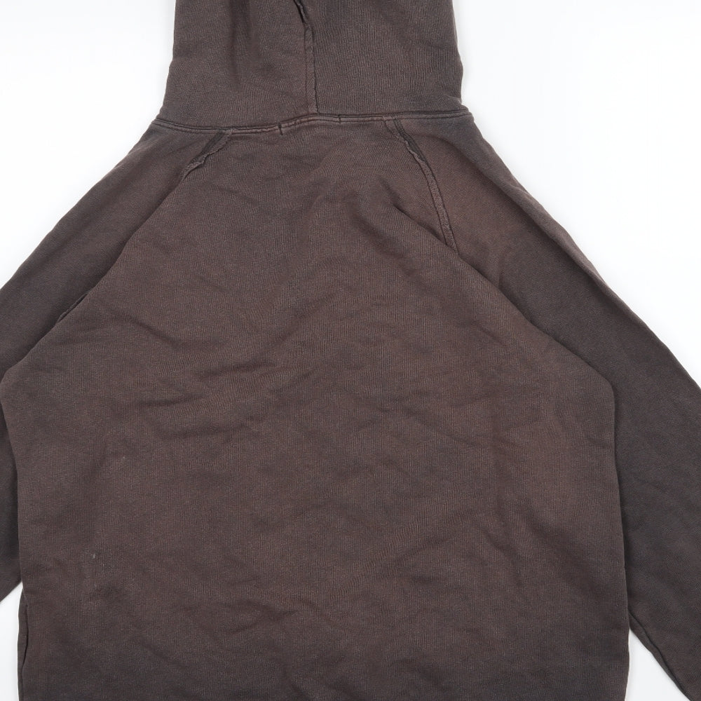 Peter Werth Mens Brown  Jersey Pullover Hoodie Size 2XL