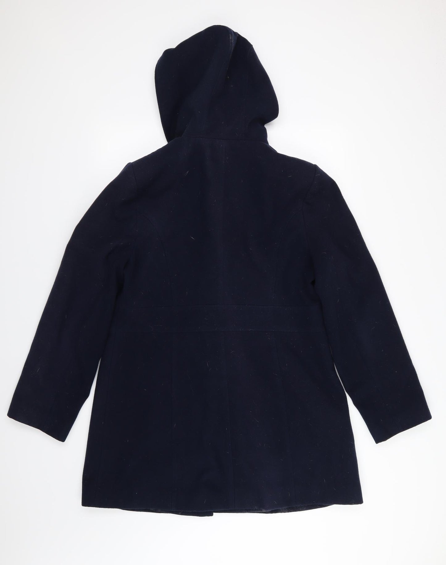 BHS Womens Blue   Overcoat Coat Size 16