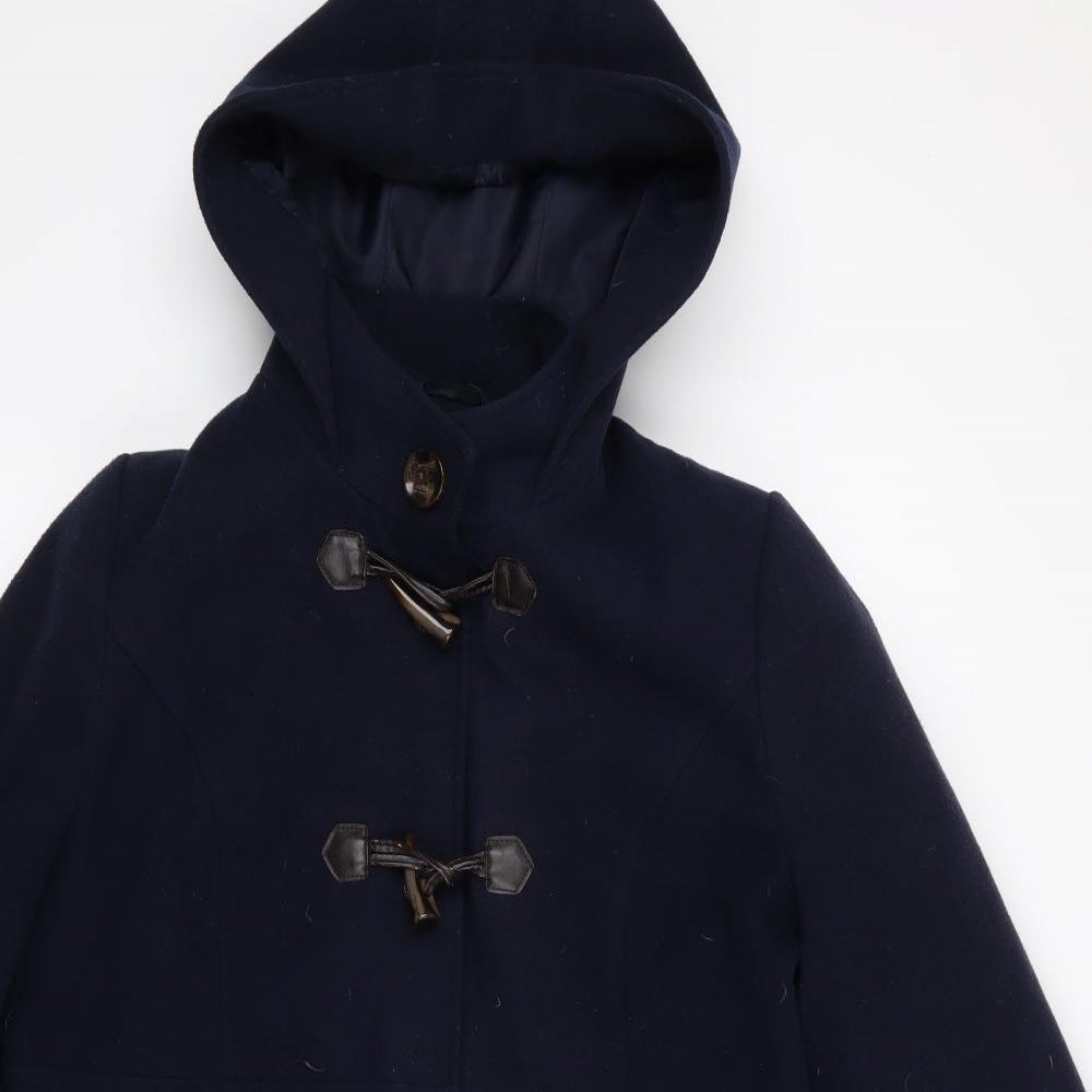 BHS Womens Blue   Overcoat Coat Size 16