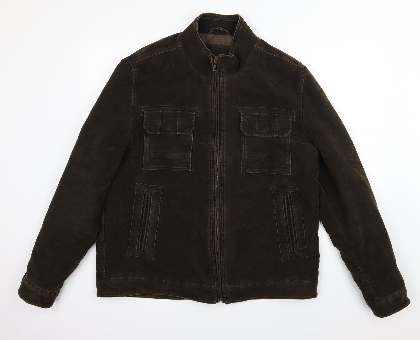 Burton Mens Brown   Jacket  Size XL  - Moleskin feel