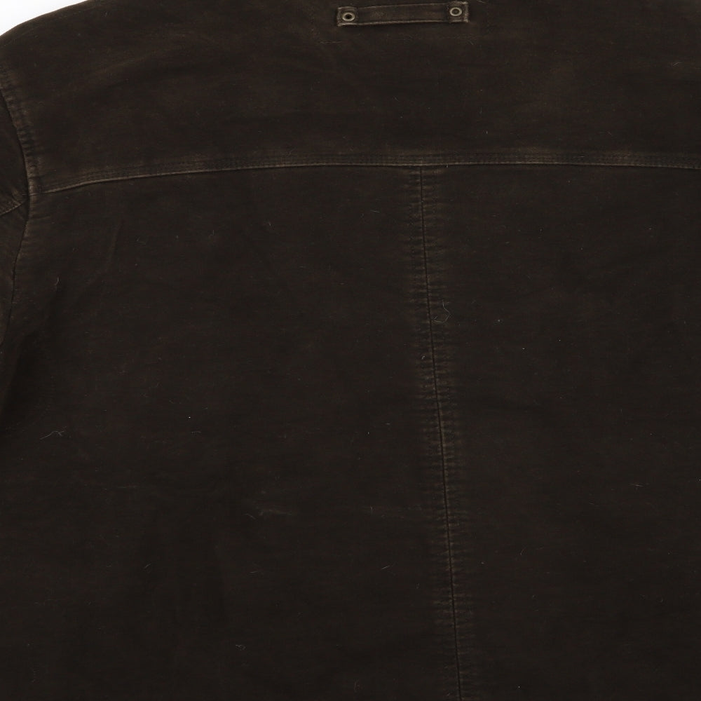 Burton Mens Brown   Jacket  Size XL  - Moleskin feel