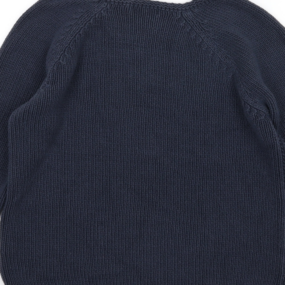 Marks and Spencer Womens Blue  Knit Pullover Jumper Size 14