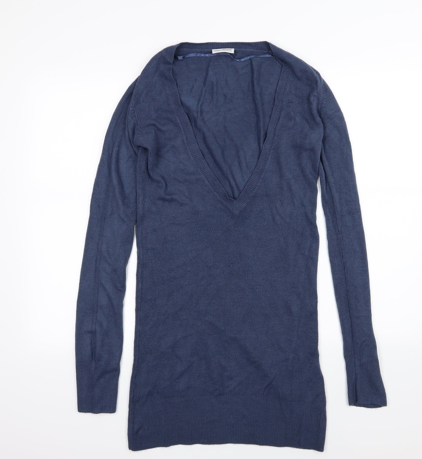 Atmosphere Womens Blue  Knit Jumper Dress  Size 8