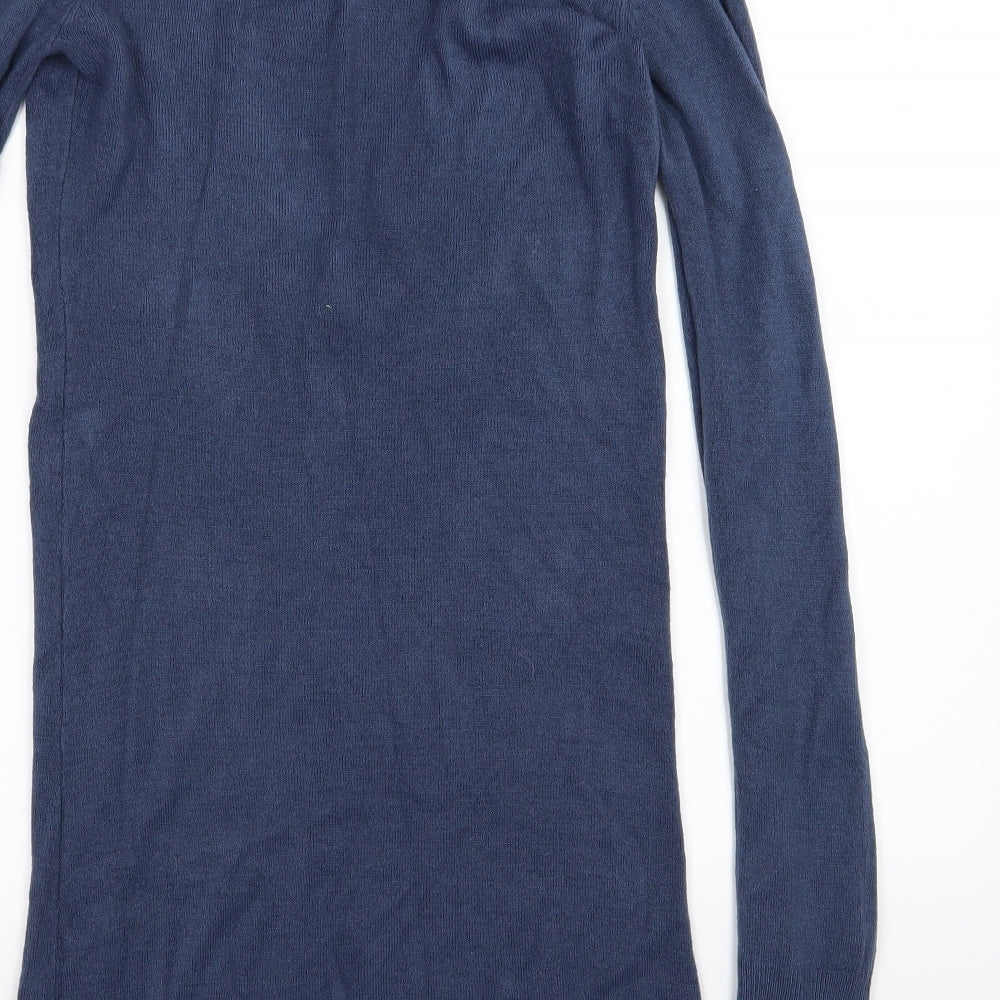 Atmosphere Womens Blue  Knit Jumper Dress  Size 8