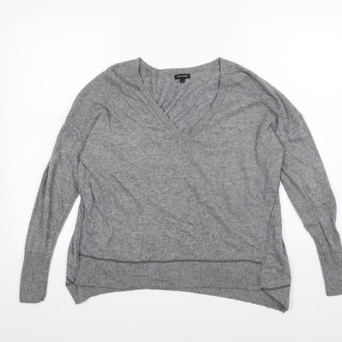 River Island Womens Grey  Knit Pullover Jumper Size 6