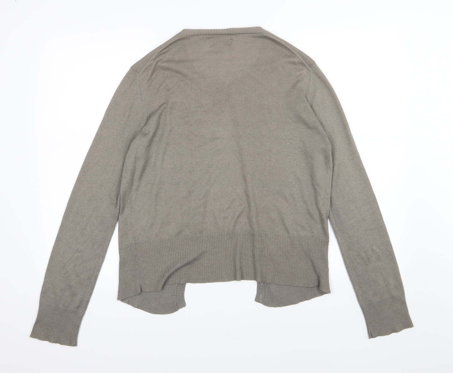 Jigsaw Womens Brown  Knit Cardigan Jumper Size XL