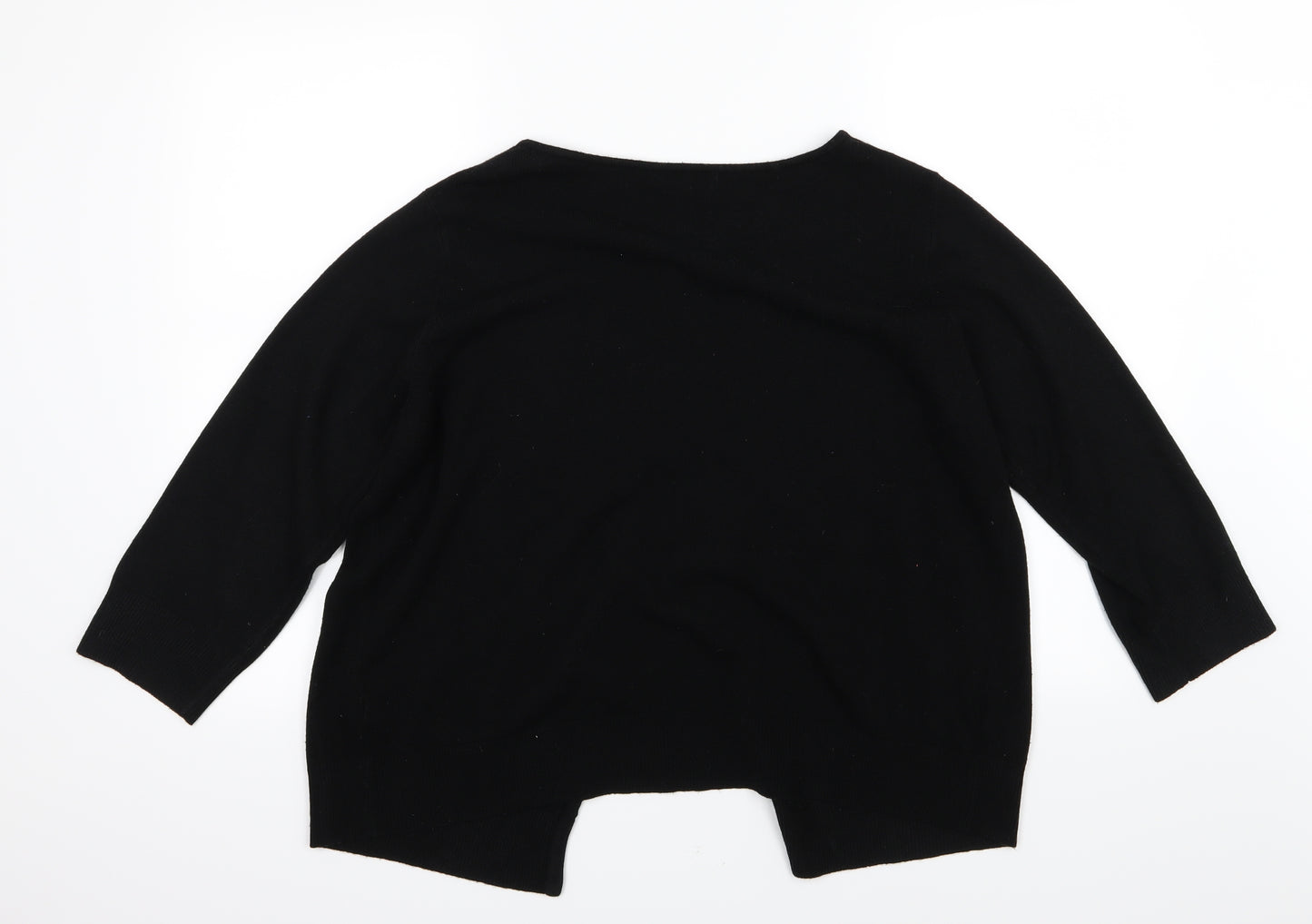 George Womens Black  Knit Cardigan Jumper Size 20