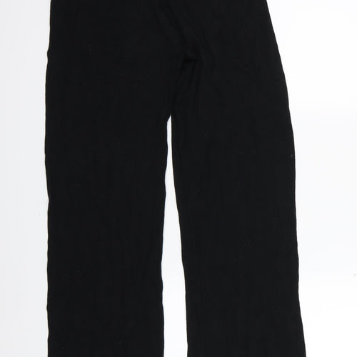 Peruvian Connection Womens Black  Knit Trousers  Size S L34 in