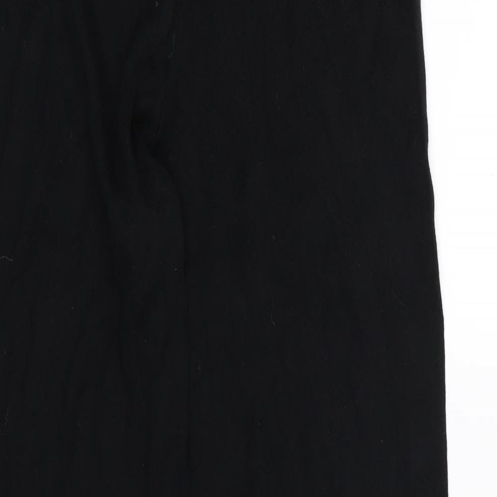 Peruvian Connection Womens Black  Knit Trousers  Size S L34 in
