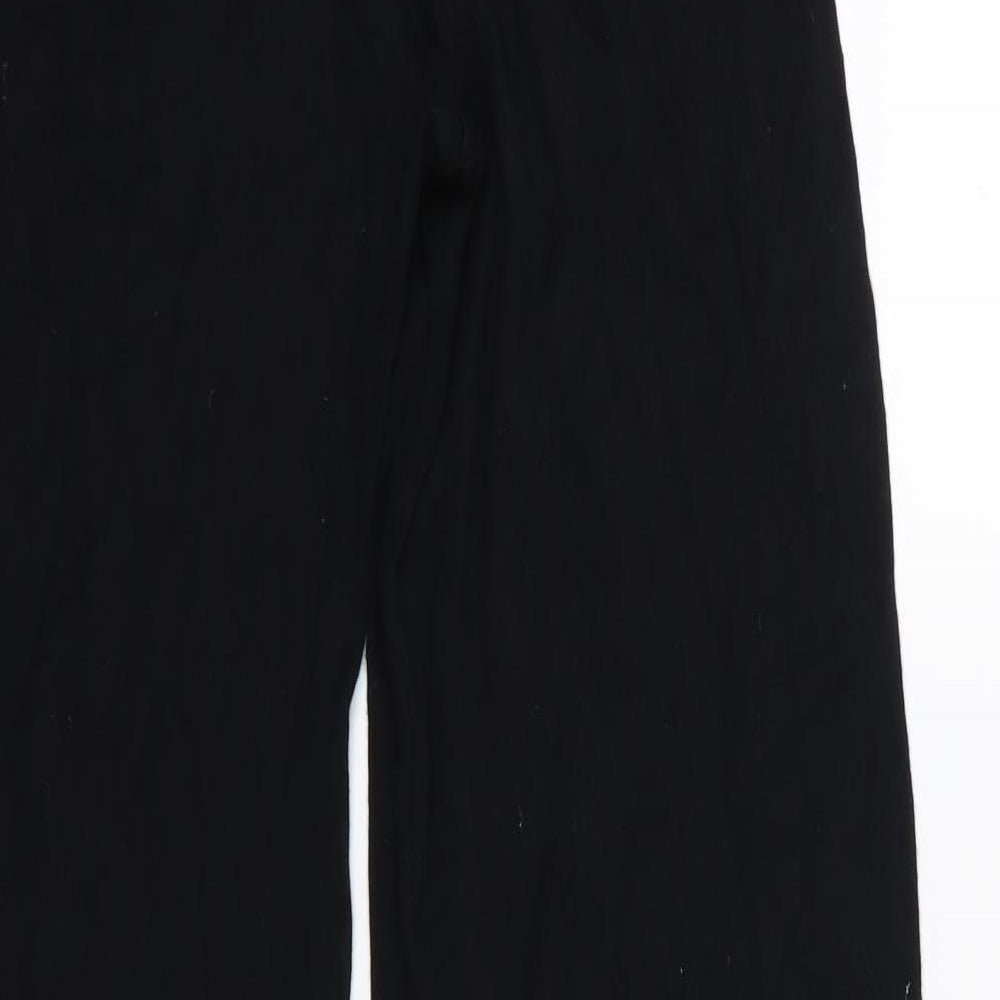 Peruvian Connection Womens Black  Knit Trousers  Size S L34 in