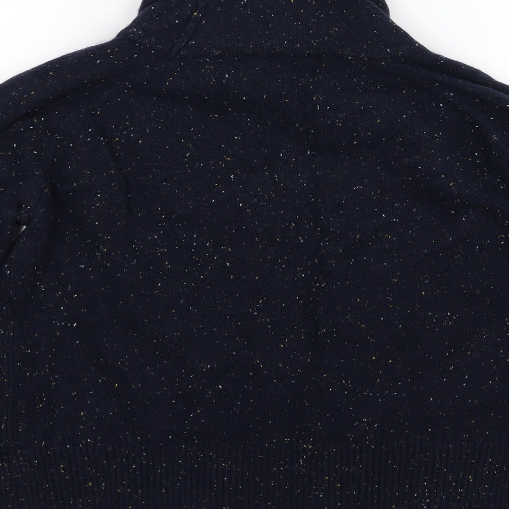 Laura Ashley Womens Blue  Knit Pullover Jumper Size 14