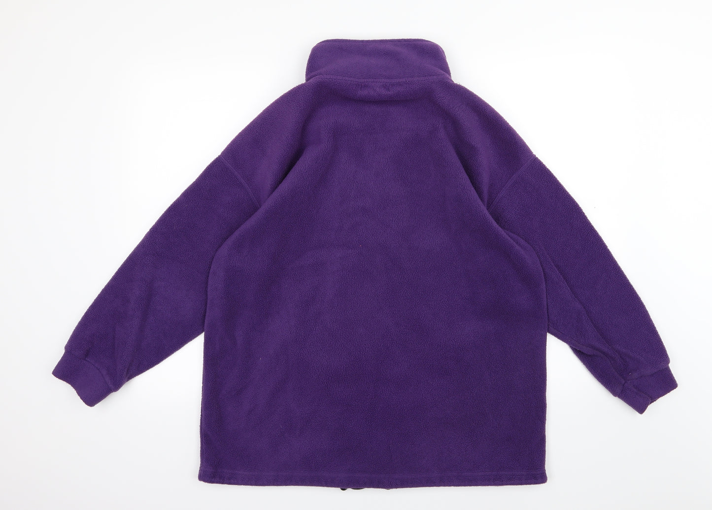 Bonmarché Womens Purple  Fleece Jacket  Size S