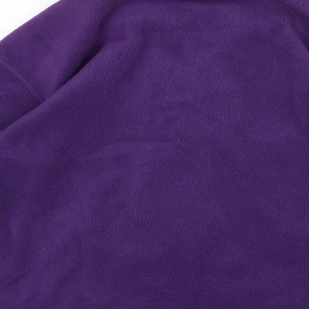 Bonmarché Womens Purple  Fleece Jacket  Size S