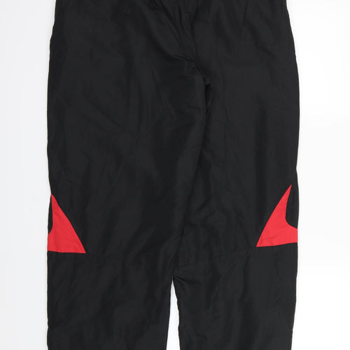 SPIRO Mens Black    Trousers Size 3XL L33 in