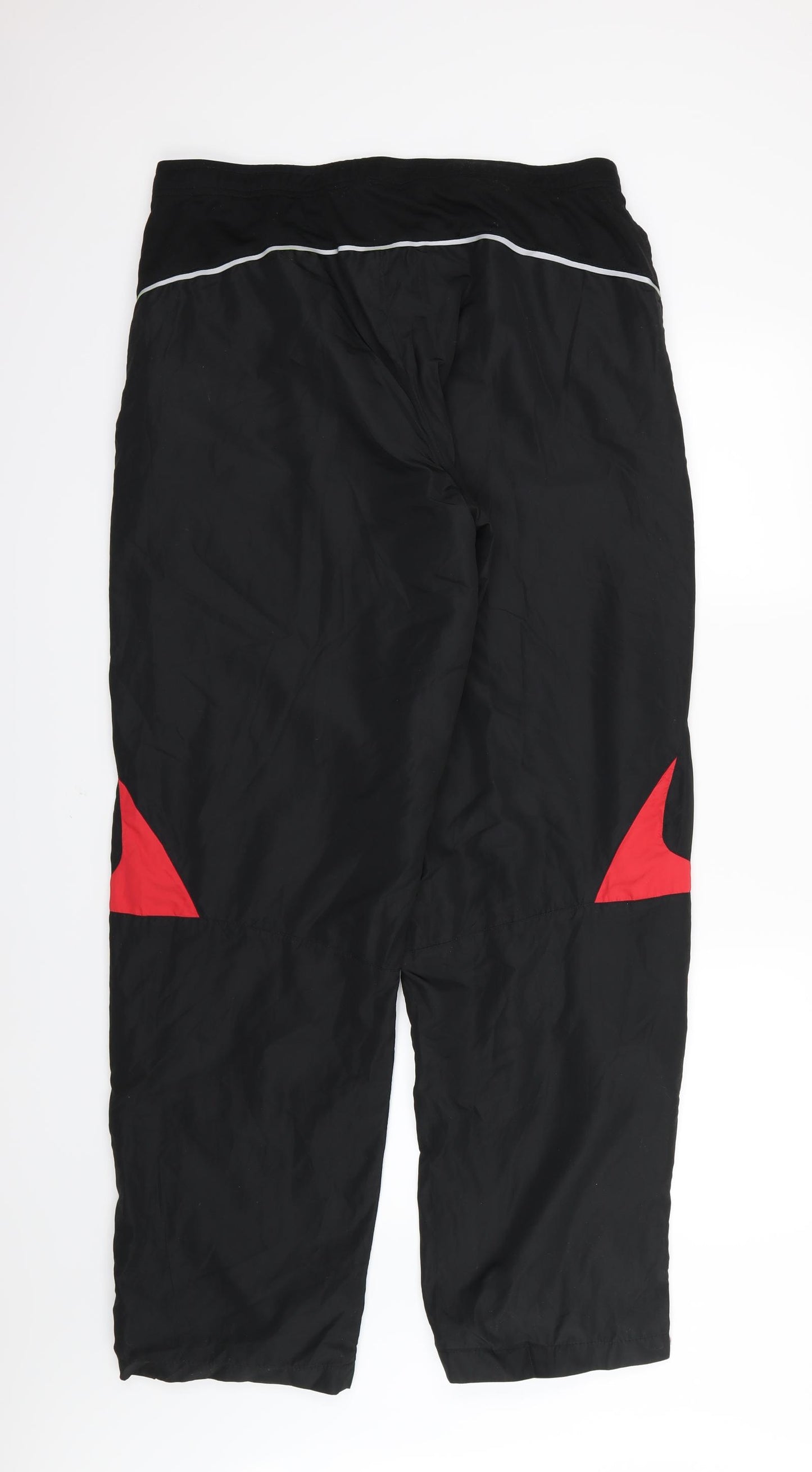SPIRO Mens Black    Trousers Size 3XL L33 in