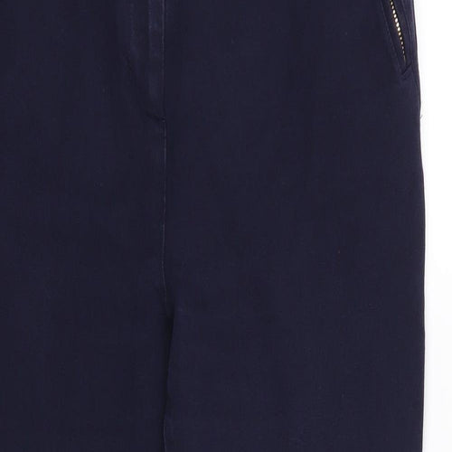 Marks and Spencer Womens Blue   Trousers  Size 14 L27 in