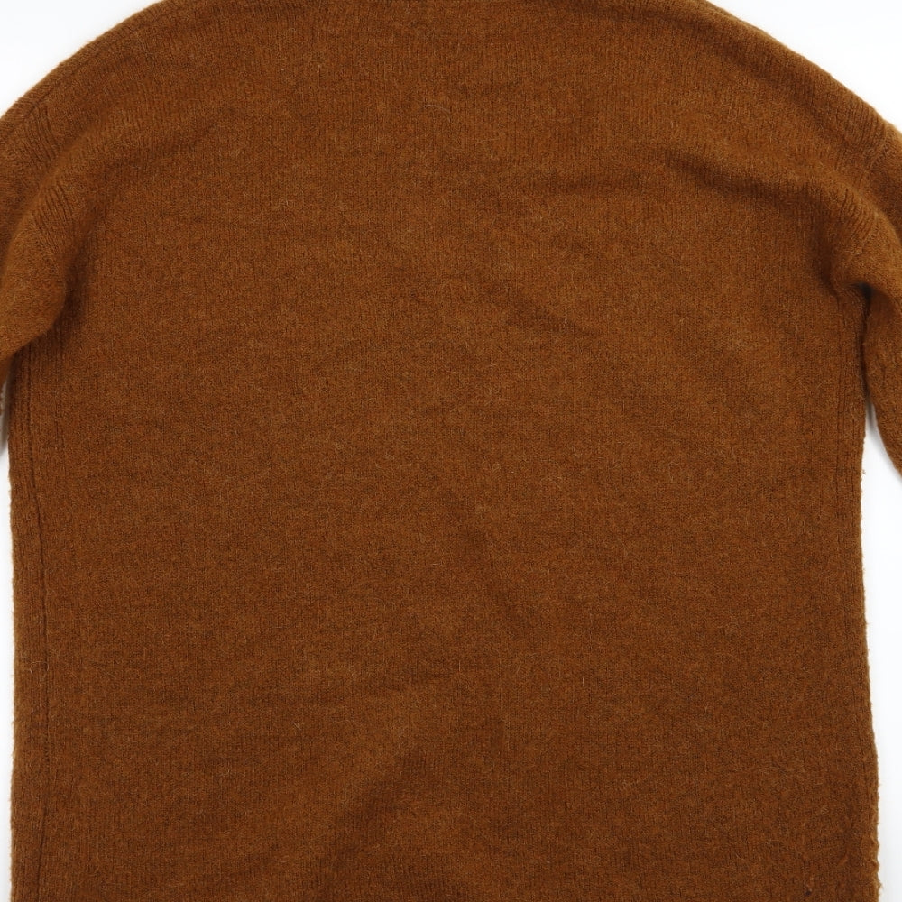 Marks and Spencer Womens Brown  Knit Pullover Jumper Size M