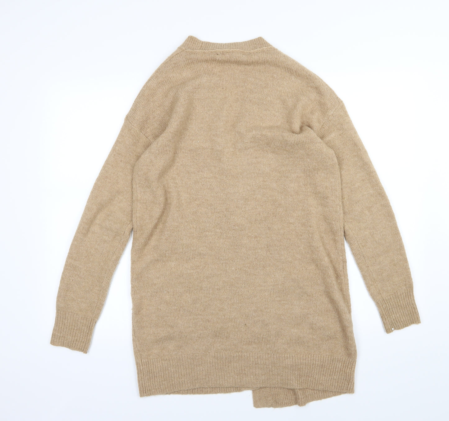 F&F Womens Brown  Knit Cardigan Jumper Size 10