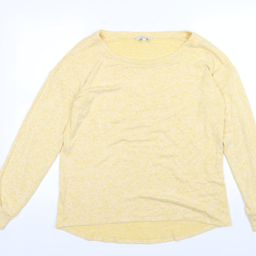 NEXT Womens Yellow  Jersey Pullover Sweatshirt Size 8  - Oversized