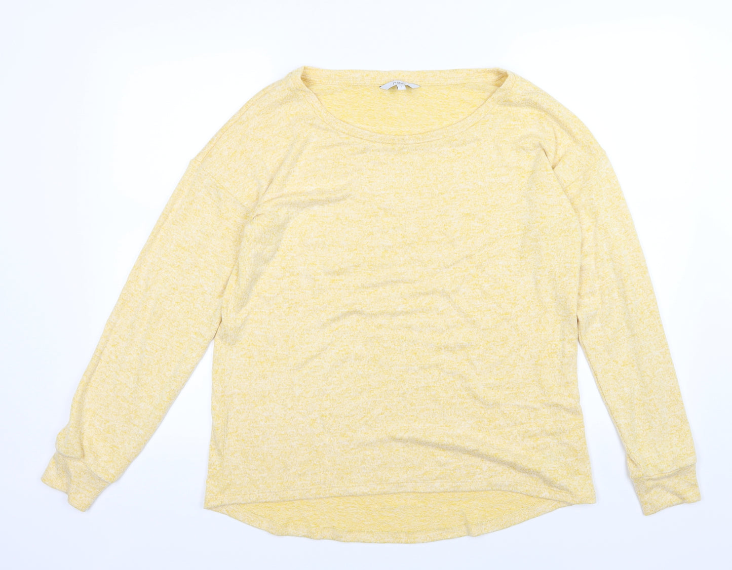 NEXT Womens Yellow  Jersey Pullover Sweatshirt Size 8  - Oversized