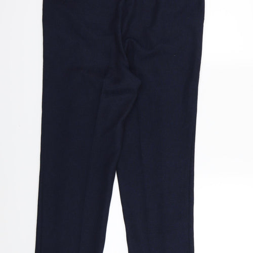 EWM Womens Blue  Rayon Trousers  Size 10 L27 in