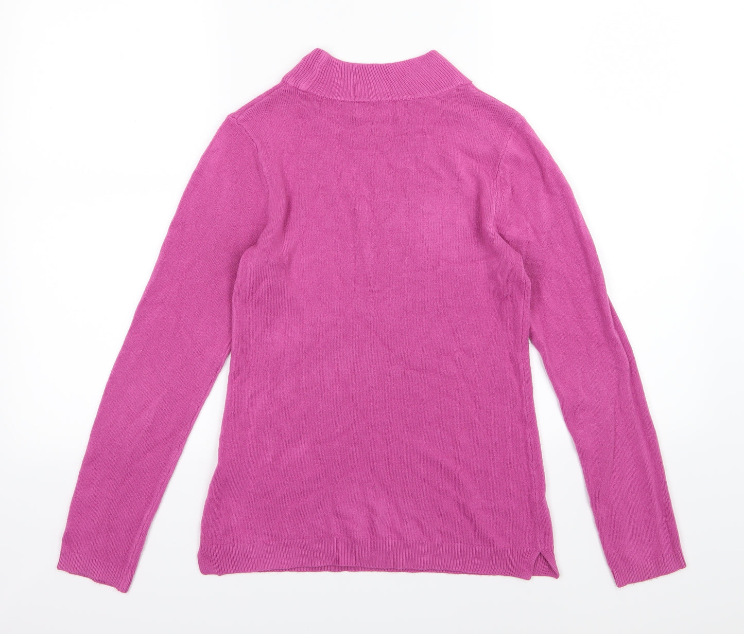 Papaya Womens Pink  Knit Pullover Jumper Size 8