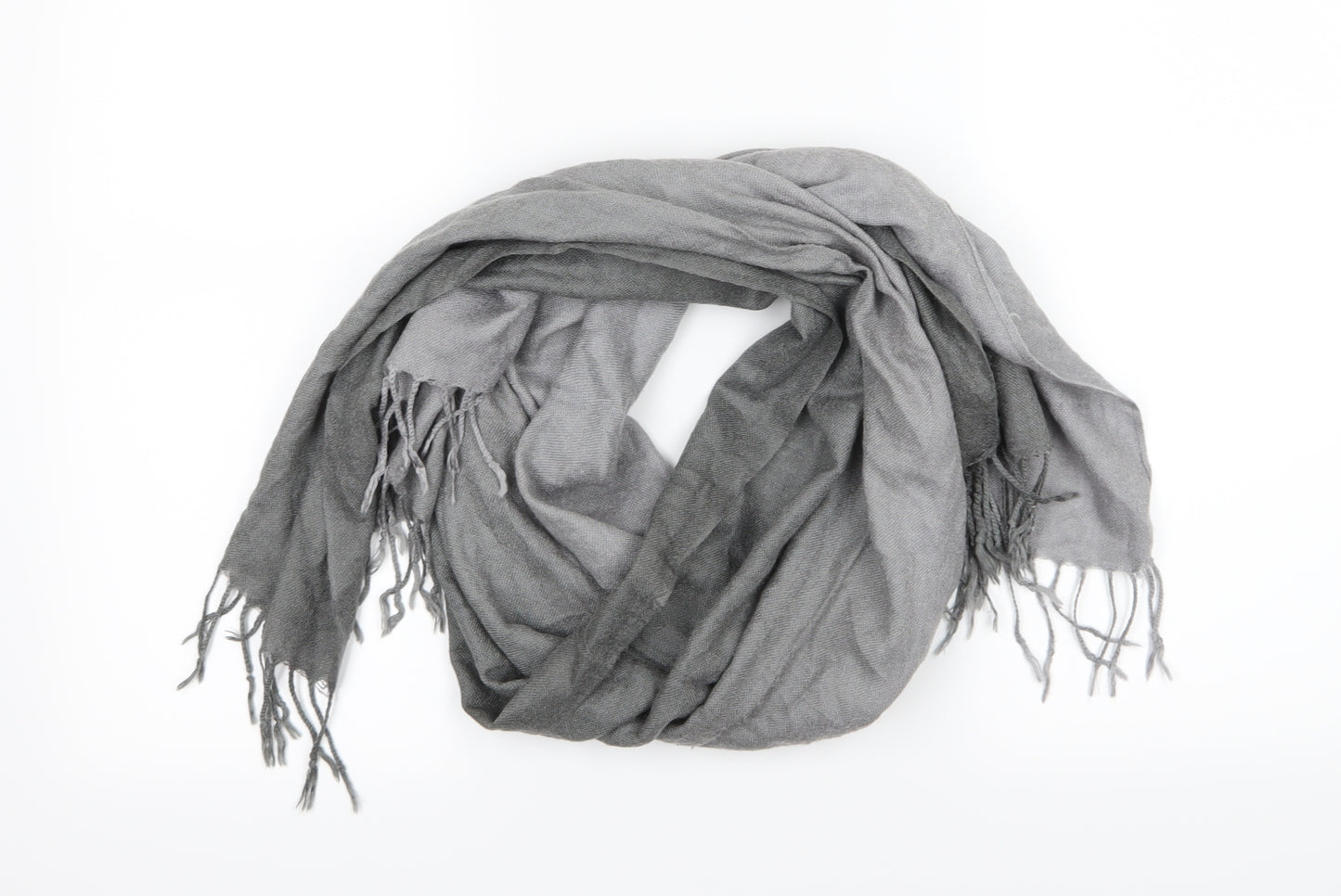 Preworn Womens Grey    Scarf