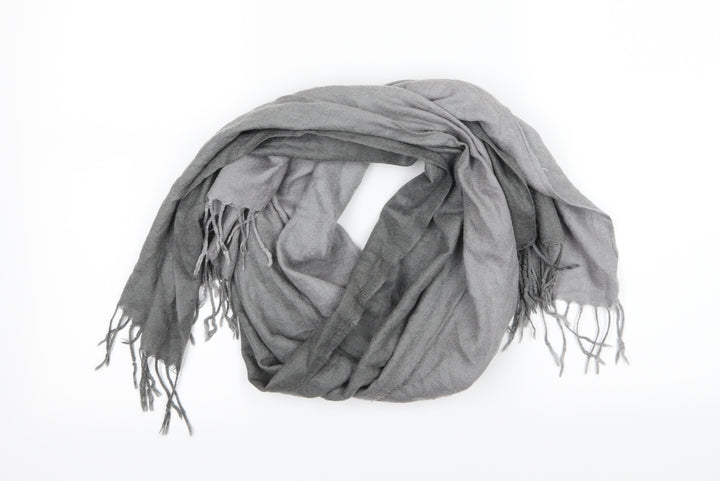 Preworn Womens Grey    Scarf