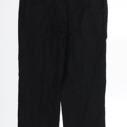Versace Womens Black   Trousers  Size 38 in L31 in