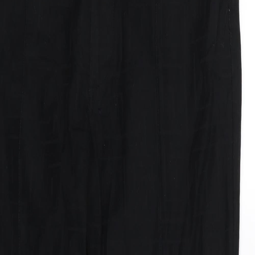 Versace Womens Black   Trousers  Size 38 in L31 in