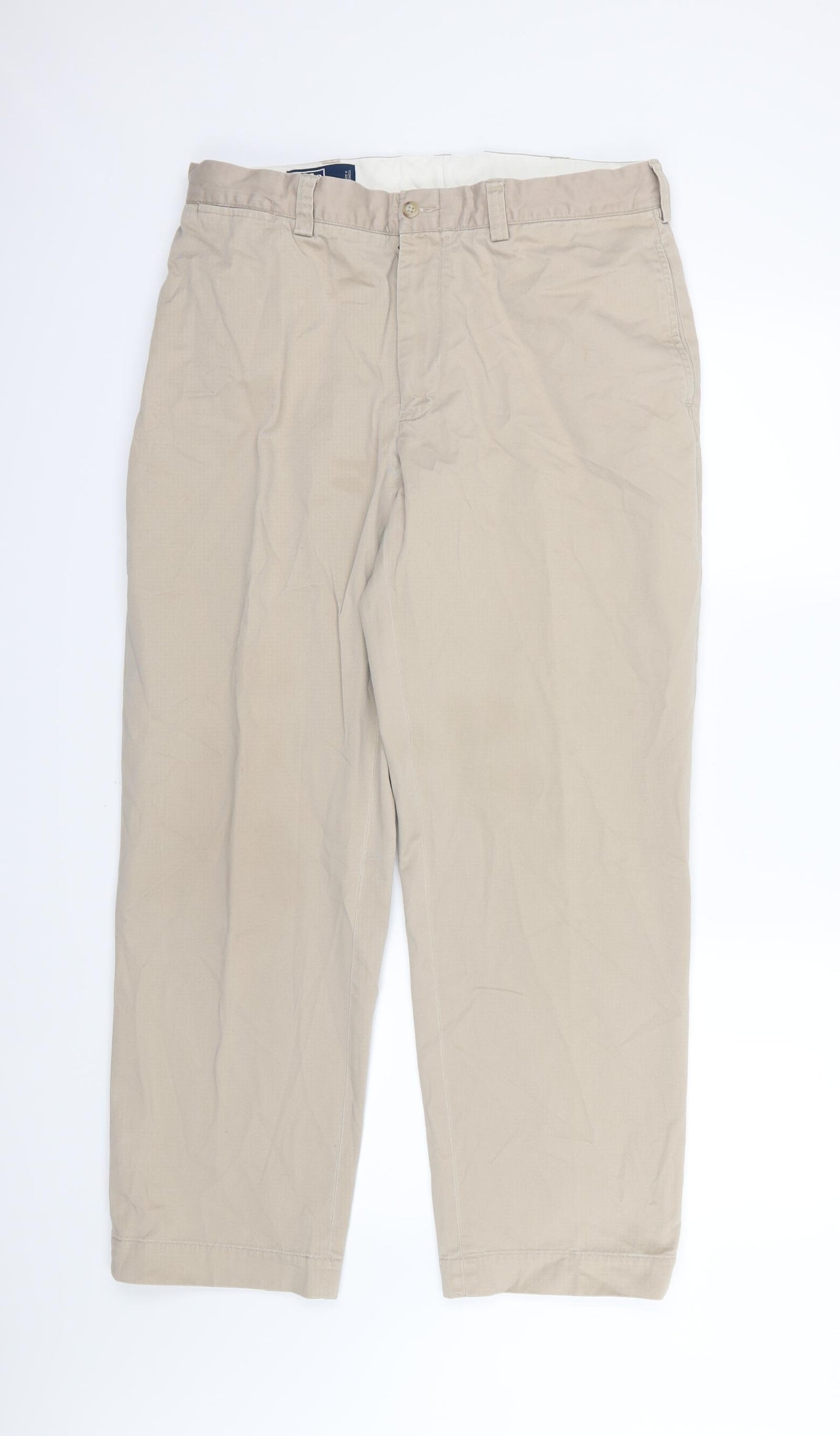 Polo Ralph Lauren Mens Beige   Trousers  Size 36 L30 in
