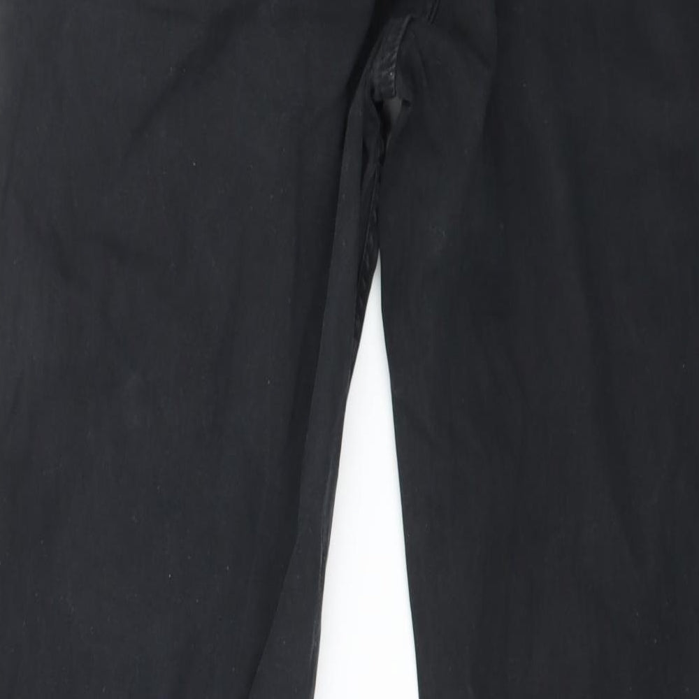 Zara Mens Black   Trousers  Size 34 in L30 in