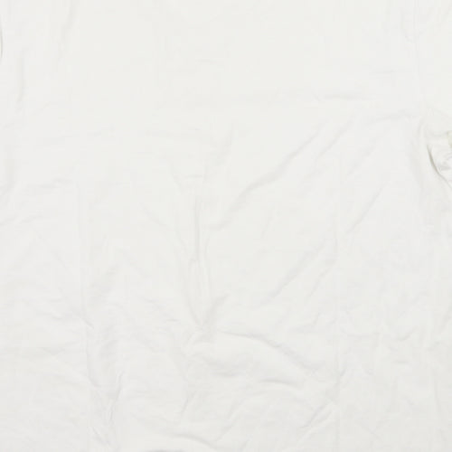 Autograph Mens White  Jersey  T-Shirt Size L  - David Gandy Collection