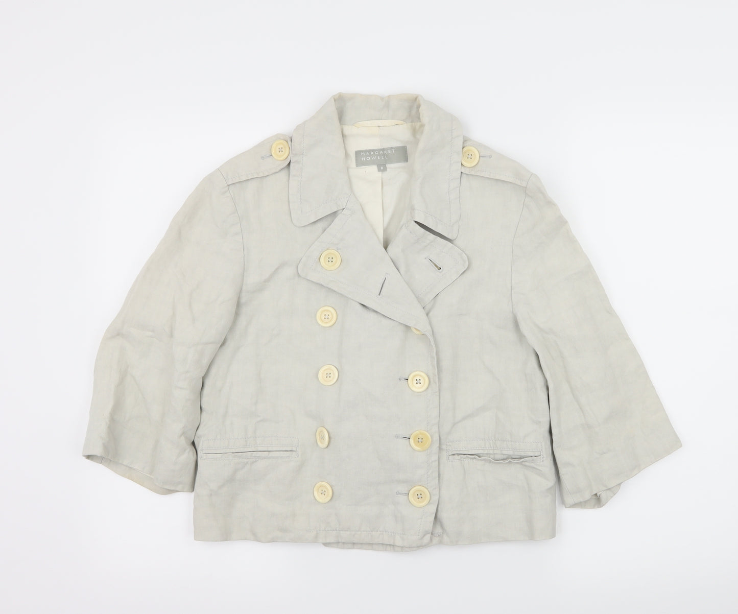 Margaret Howell Womens Ivory   Jacket  Size 8