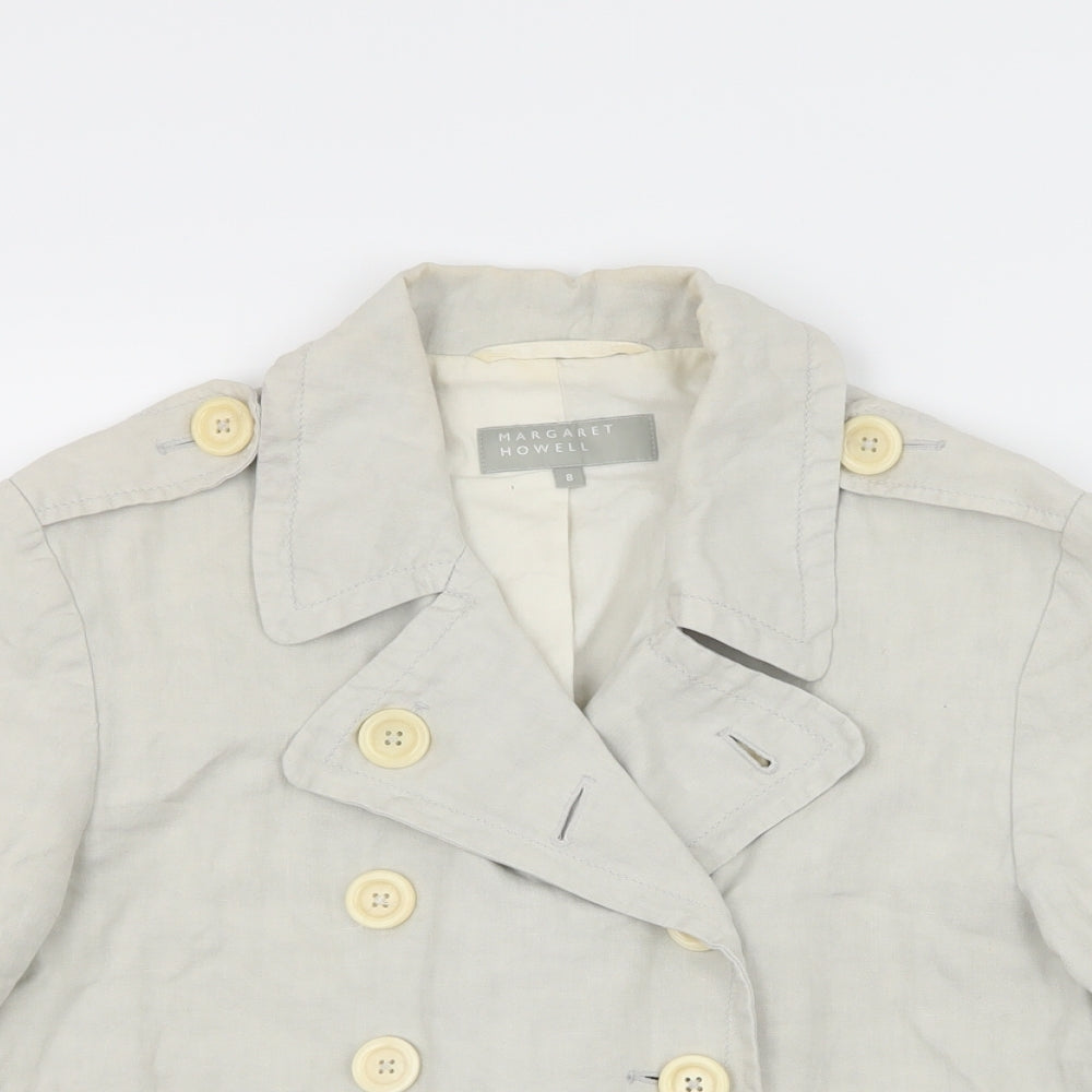 Margaret Howell Womens Ivory   Jacket  Size 8