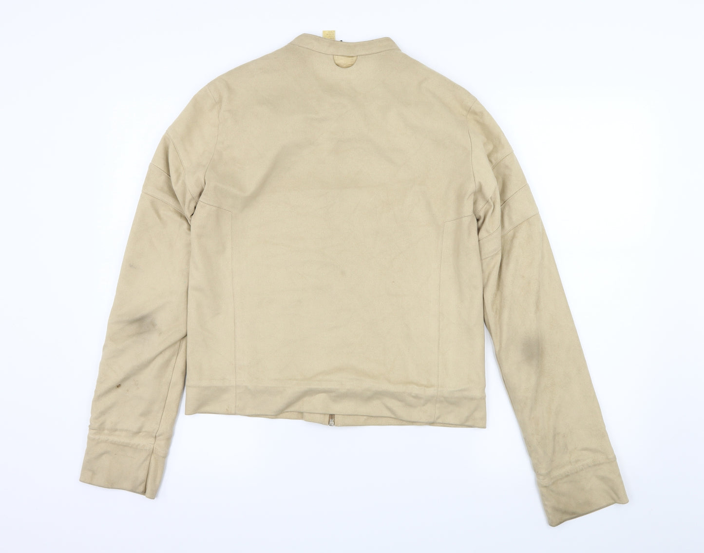 Falney Womens Beige  Velour Jacket  Size M