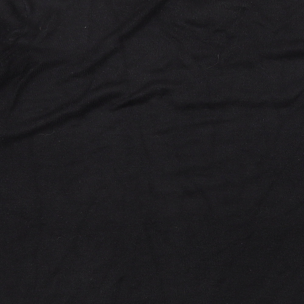 Urban Spirit Mens Black  Knit Pullover Jumper Size M