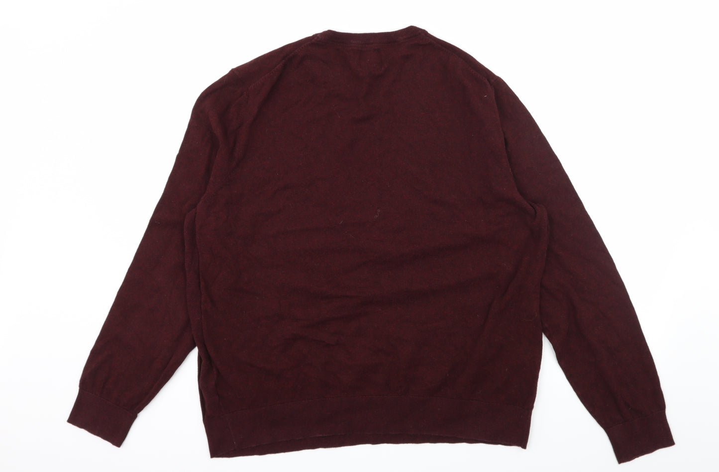 Burton Mens Red  Knit Pullover Jumper Size XL