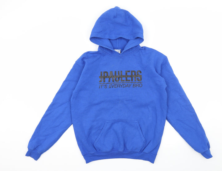 Gildan Boys Blue  Jersey Pullover Hoodie Size XL  - JPAULERS