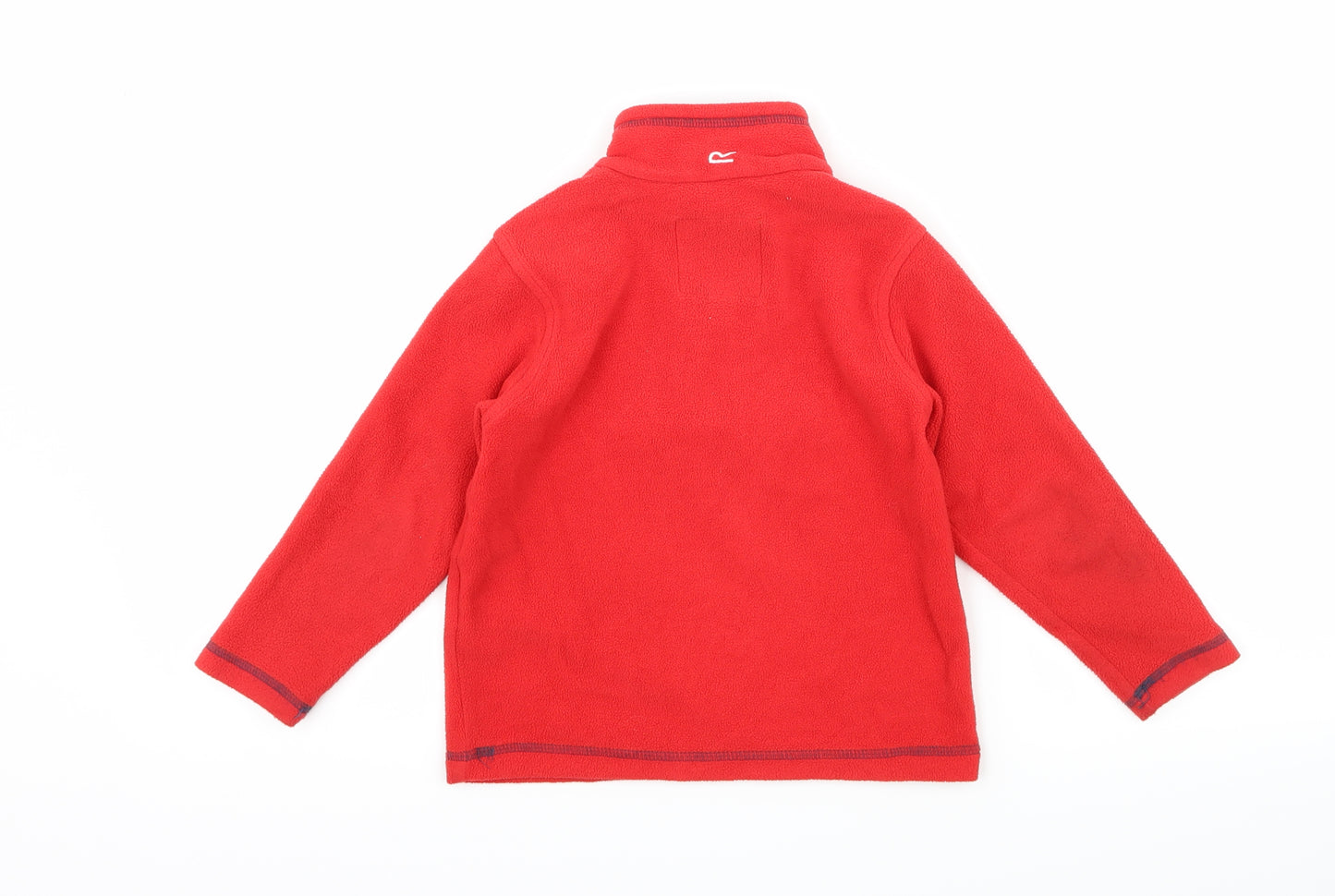 Regatta Boys Red  Fleece Pullover Sweatshirt Size 3-4 Years