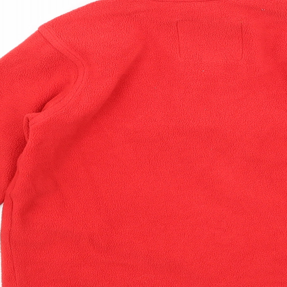 Regatta Boys Red  Fleece Pullover Sweatshirt Size 3-4 Years