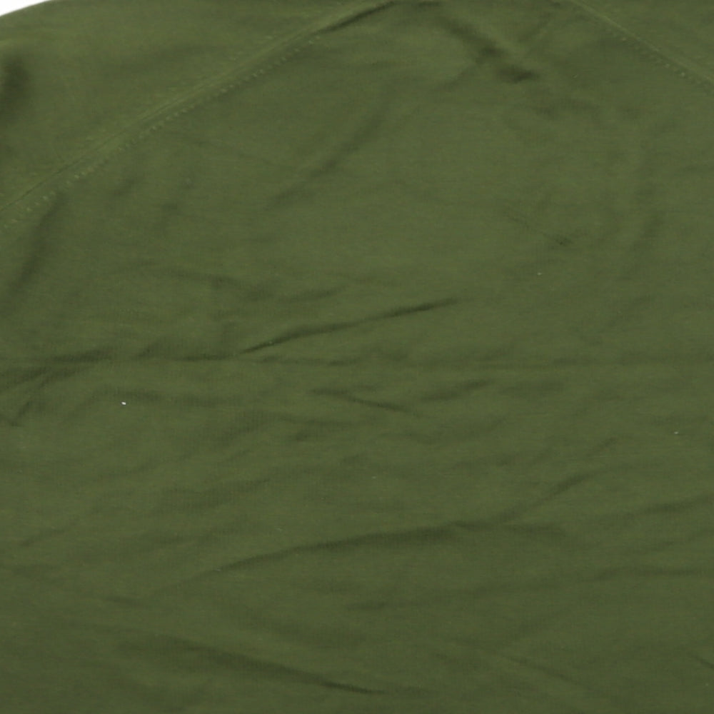 St Michael Womens Green  Knit Pullover Jumper Size 16