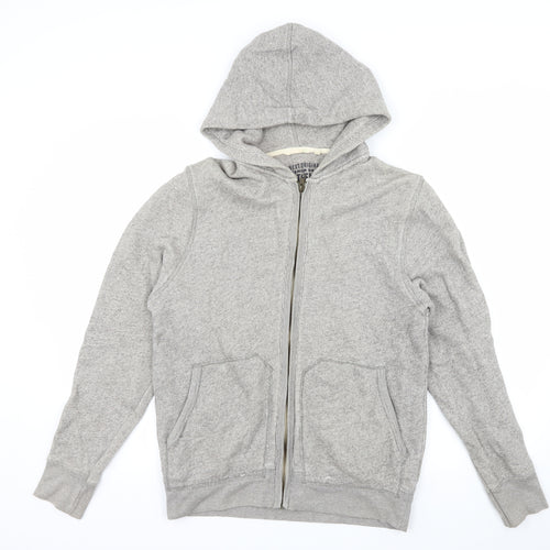 NEXT Boys Grey  Jersey Full Zip Hoodie Size 13 Years