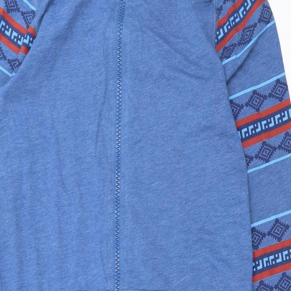 River Island Mens Blue Striped Jersey  One Piece Size S