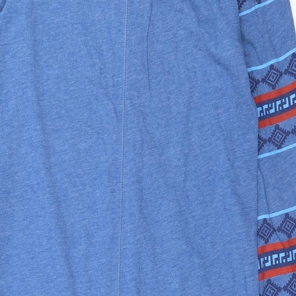 River Island Mens Blue Striped Jersey  One Piece Size S