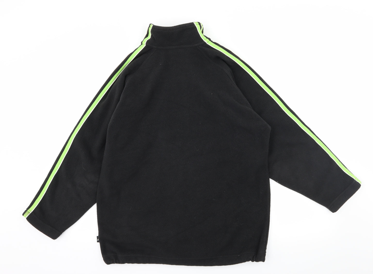 adidas Womens Gold Striped Fleece Jacket  Size 8