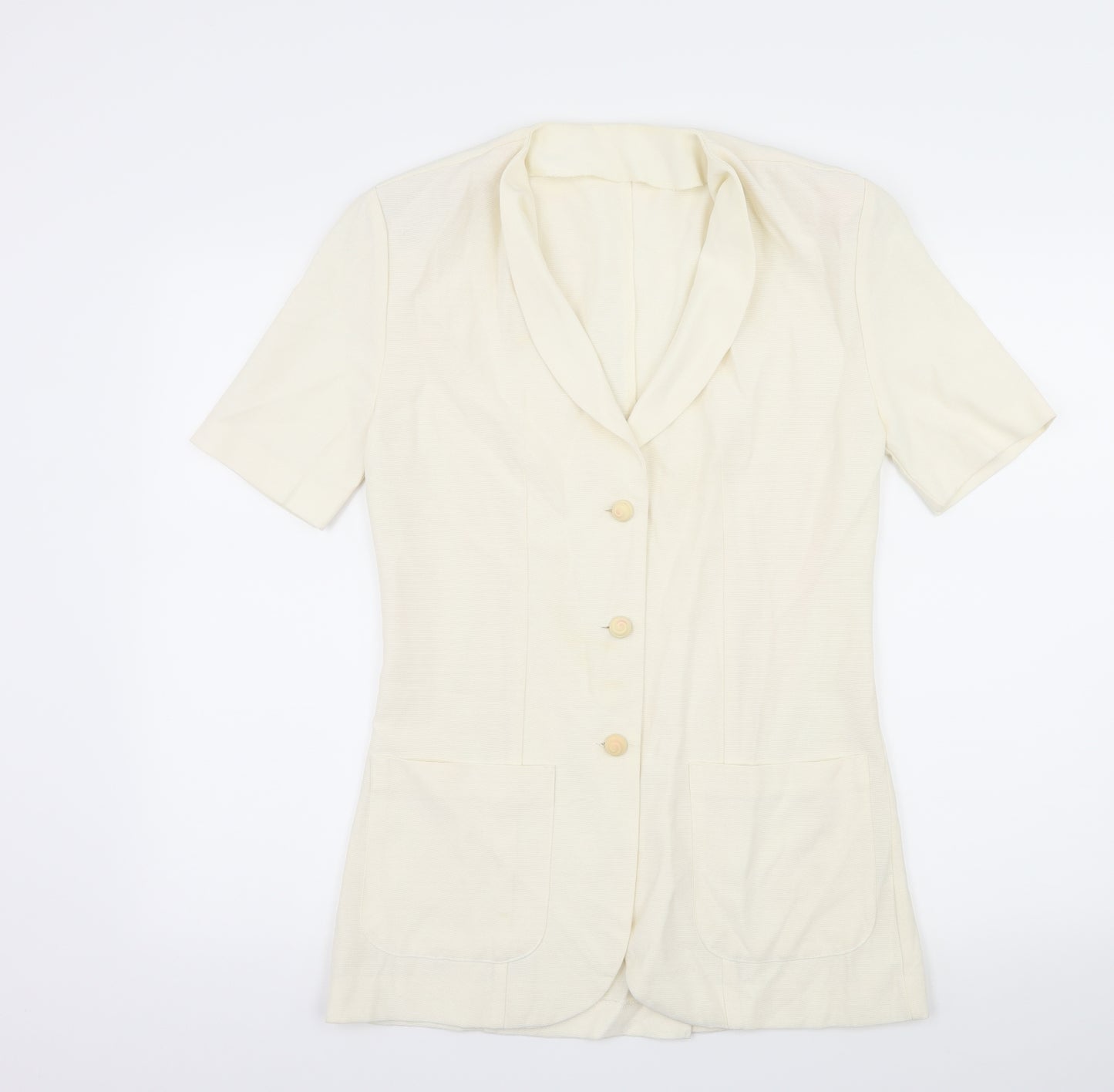 Preworn Womens Ivory   Jacket  Size 10