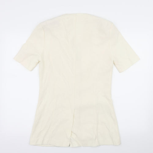 Preworn Womens Ivory   Jacket  Size 10