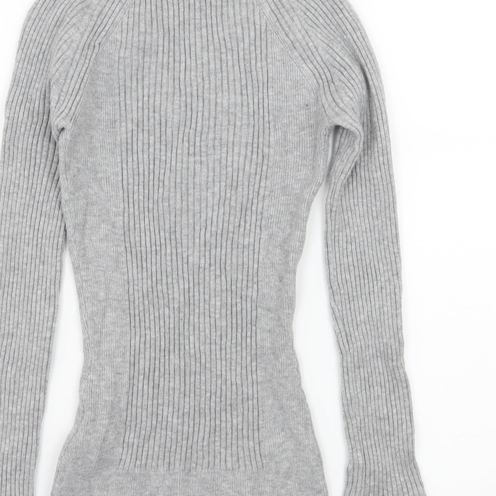 Primark Womens Gold  Knit Pullover Jumper Size 6